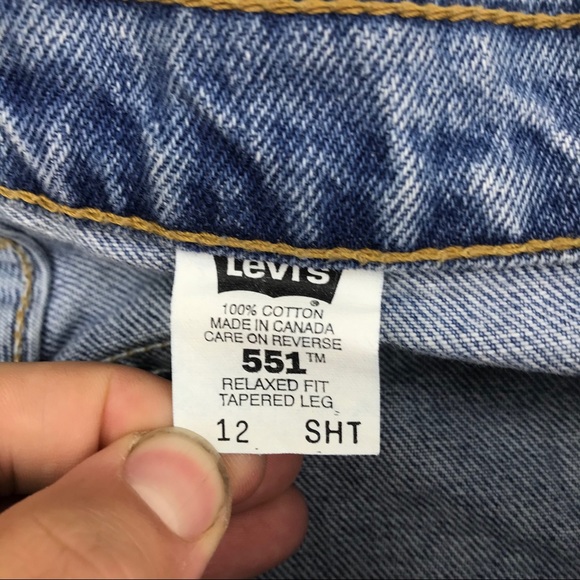 Vintage Levi’s 551 High Waist wedgie fit Jeans - Picture 8 of 8